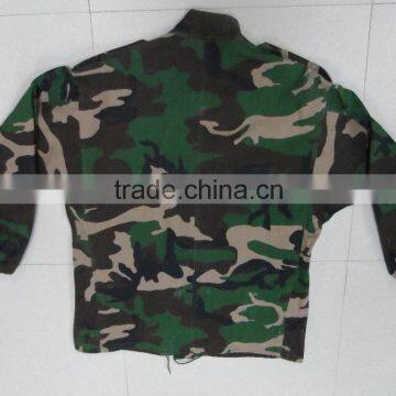 Custom Cotton Polyester Twill Jungle Camouflage Sylria Outdoor Tactical Suit