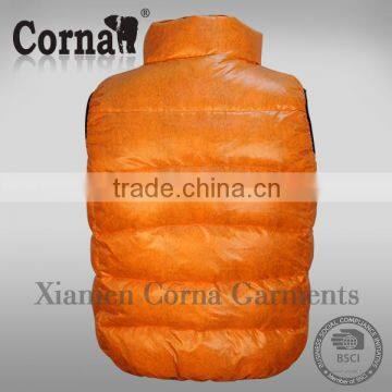 Promotional Low Price Customized Color Windproof Winter Warm Women Vest Outwear Vest photo-3