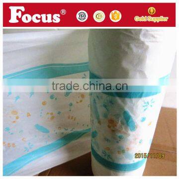 Raw material baby diaper and adult diaper use pe film roll