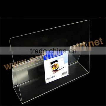 L / T Shape Frame Acrylic Menu Holder