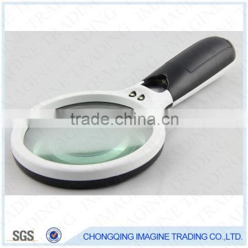 Wide Field Glass Lens 3x 4.5x Plastic Magnifier for Sale