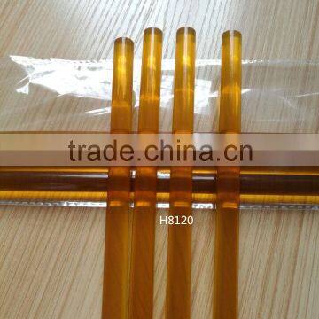 China PO/EVA Amber yellow hotmelt adhesive glue stick for handicraft