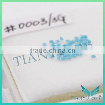 China Cheap Synthetic Gems for Jewelry #0003/3G Round Brilliant Cut Nano Sital Gemstones Price