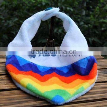 2015 Fashional of Europe 100 polyester Super Soft Fabric Bibs
