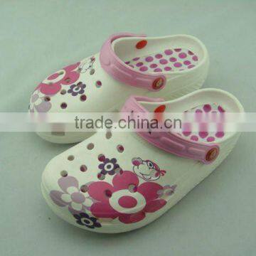 house shoes massage insole eva clogs wedge printing slipper women