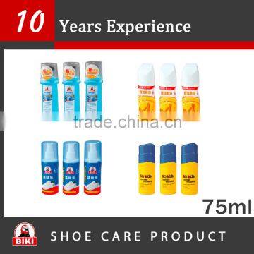 50ml 75ml 100ml PE plastic cream bottle with brush