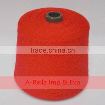 new design acrylic and cotton yarn for knitting dyed in cone