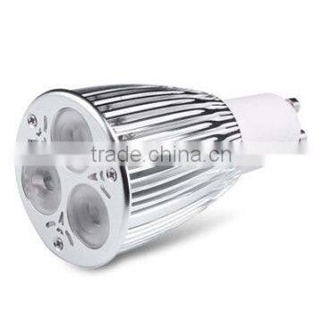Good heating led spot light 3x2w