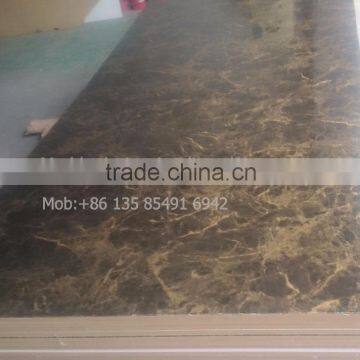 4*8ft marble color acrylic mdf for wardrobe