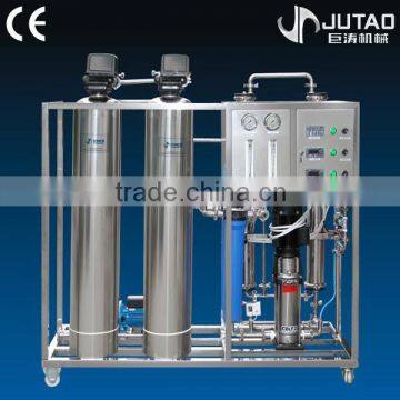 Water treatment plant for chemical product