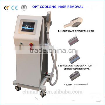 Multifunction machine 2in1rf shr opt elight ipl hair removal machine