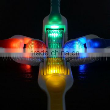 led light photon skin rejuvenation therapy derma roller