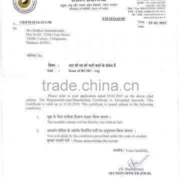 Coir Board Registration