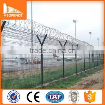 High quality barbed wire fence prison security fence