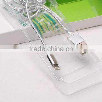 JL-047DB Yiwu Jiju Silver Double Micro Colorful Magnetic Usb Data Cable