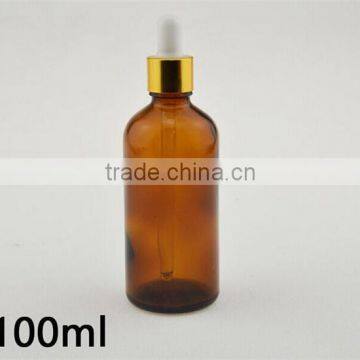 China 100ml CLEAR Glass Dropper Bottles AMBER Essential Oil Bottle Ejuice Bottle for e Liquid Flavor photo-3