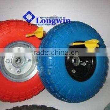 hand truck pu polyurethane foam wheel 4.00-8