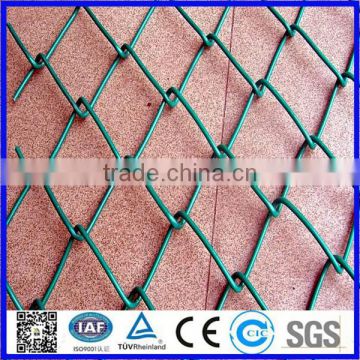 PVC coated or galvanized Diamond mesh Fence