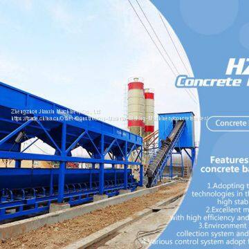 HZS60 Concrete Batching Plant - 60M3/H Twin Shaft Mixer Hzs60 Belt Conveyor Fixed Ready mixing station