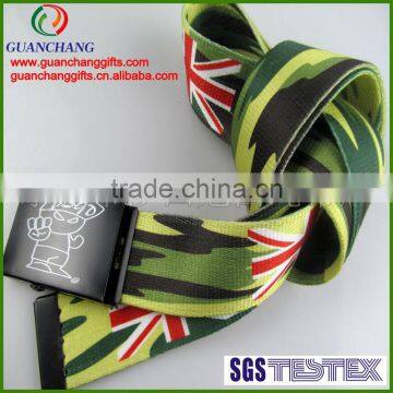 factory custom popular camouflage waist belts,camouflage waistbands