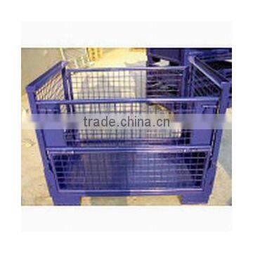 stackable wire mesh crate