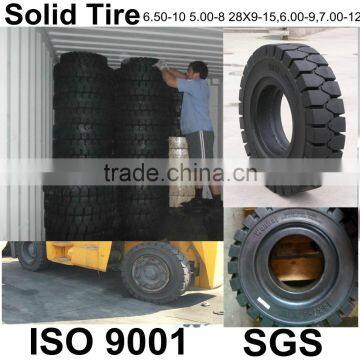 forklift solid tyres 300-15, pneumatic shaped SOLID tyre 6.50-10 6.00-9 8.15-15 28x9-15