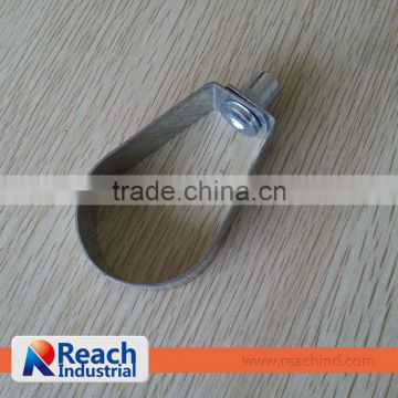 Swivel Pipe Clamp Bracket Fitting with Silver Color