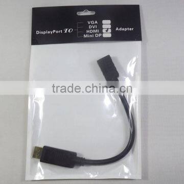 Displayport to HDMI Cable Adapter 15CM W/IC (DP Male to HDMI Female) photo-3
