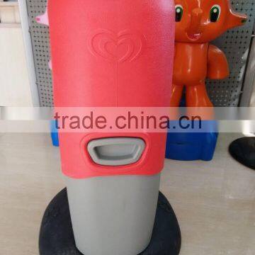 OEM Blow Molding Large Garbage Bins Plastic PE Dustbin photo-4