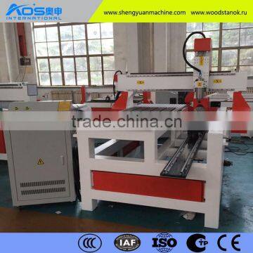 High Quality 4-axis CNC Wood Carving Machine for 2D and 3D With Vacuum Worktable