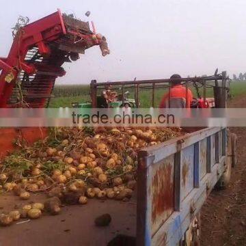 New Design Top Quality Hydraulic Tractor PTO Use Automatic Two Rows Potato Combine Harvester Digger With CE Certification photo-3