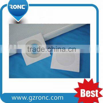 white cd dvd paper sleeve with transparent window