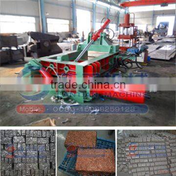 Manufacturing 30 years experience horizontal hydraulic waste metal scrap baling machine