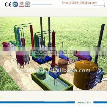 High Out-put Tyre Oil /plastic Oil/black Oil/motor Oil Distillation Plant With ISO&CE photo-2
