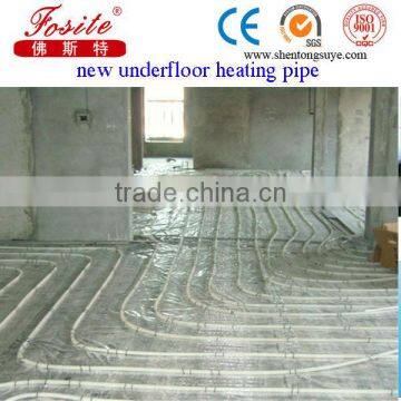 Heat Melting Connected Plastic Underfloor Heat Pipe