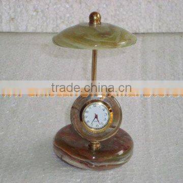 Top Qulaity GOOD QUALITY New Design 2017 CLOCKS ONYX MARBLE HANDICRAFTS photo-4