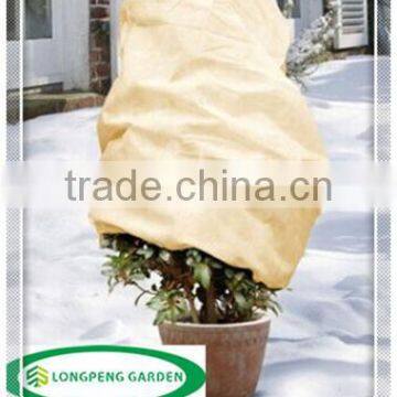 Plant Protection Cover,Winter Fleece Protective Cover, 60 x 80 Cm, With Draw Cord, Set of 4 photo-2