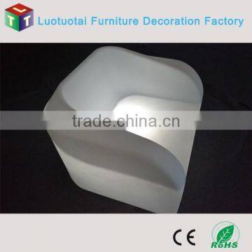New Model! Hot Sell Plastic Illuminated LED Sofa