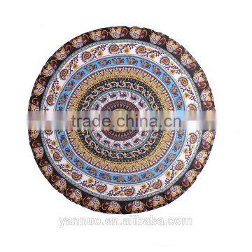 Guangzhou Round Donut Beach Towel Printed Cotton For Sunscreen Shawl Beach Mat photo-3