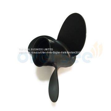 OVERSEE 3B2W64517-1 Aluminum Propeller Size (8.5) 8.5x9 For TOHATSU Outboard Motors Motor 8HP 9.8HP 9pitch photo-4