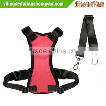 Dog Mesh Harness Safety Strap Vest With Car Seat Belt photo-3