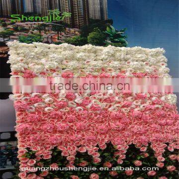 SJLJ01136 Hand Make Artificial Flower Wall as Wedding Decoration Backdrop photo-6