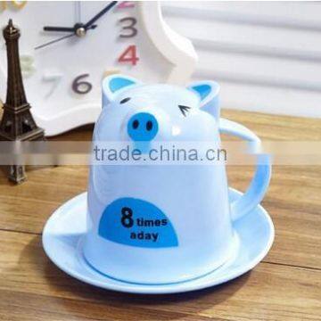 Pig Animal Cups&Saucer photo-4