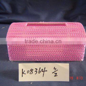 Pink Napkin Box