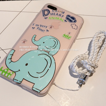 Cute Cartoon Soft Case Tpu Cell Phone Case Mobile Phone Cases for IPhone7/7Plus/6/6s/6plus/6splus Silicone Rubber Case photo-5