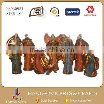 30 Inch Big Size Catholic Polyresin Christmas Nativity Set photo-2
