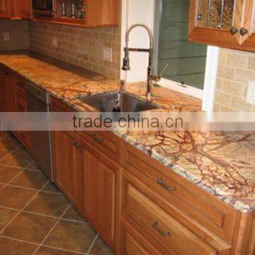 High Quality Rainforest Brown Countertops & Kitchen Countertops On Sale With Low Price