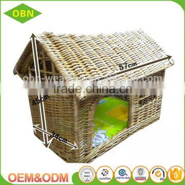 Wholesale New Desigh Handmade Wicker Dog House Outdoor Pet House photo-3