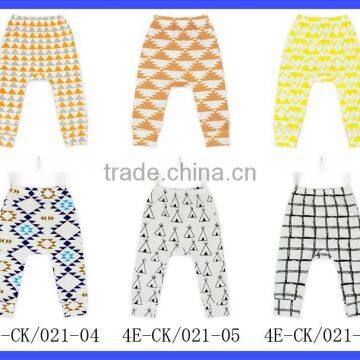 Baby Boutique Yellow Geometric Long Baggy Harem Pant photo-6