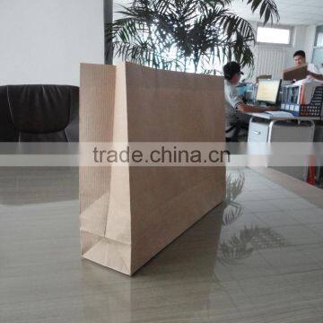 Hot Selling Eco-friendly Recyclable Kraft Paper Plain Paper Bags photo-2